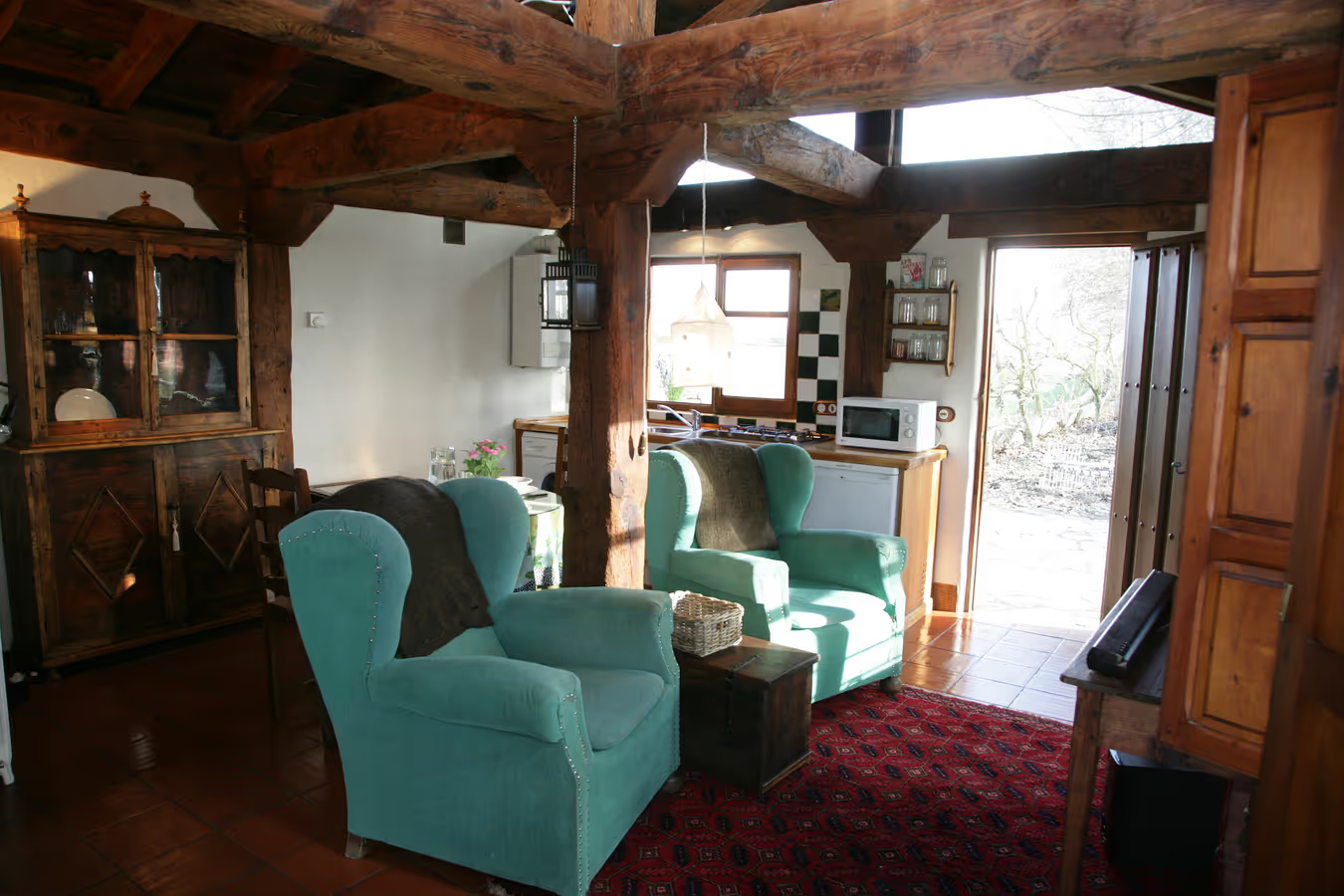 Salón comedor y cocina integrada